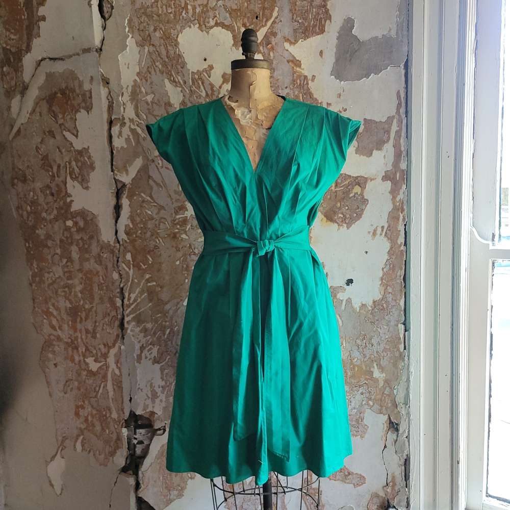 Kensie Vibrant Teal Midi Dress